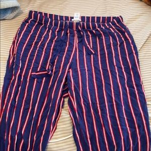 Stripped forever 21 pants